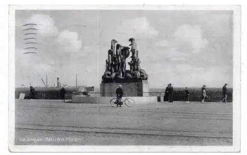 [Ansichtskarte] DK 3000 HELSIMÖR, Partie fra Molen, 1937. 