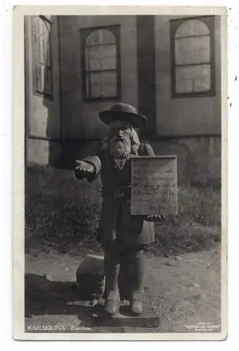 [Ansichtskarte] S 37102 KARLSKRONA, Rosenbom, 1937, Brfm. fehlt. 