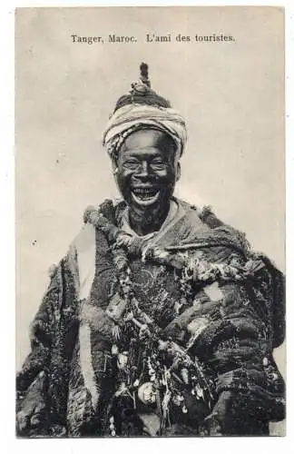 [Ansichtskarte] MAROC / MAROKKO - TANGER, L'ami des touristes. 