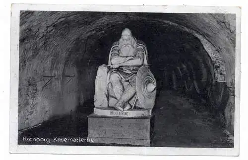 [Ansichtskarte] DK 3000 HELSINGÖR, Kronborg, Kasematterne, 1937. 