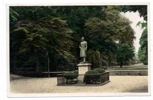 [Ansichtskarte] DK 2000 FREDERIKSBERG HAVE, Frederik d IV. Statue, 1938. 