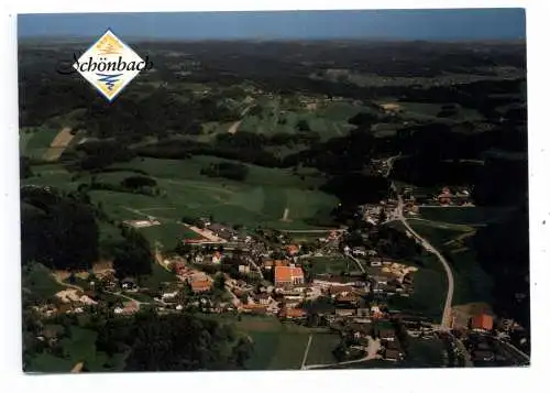 [Ansichtskarte] A 3633 SCHÖNBACH, Luftaufnahme. 