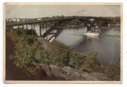 [Ansichtskarte] S 10000 STOCKHOLM, Vesterbran, 1937. 