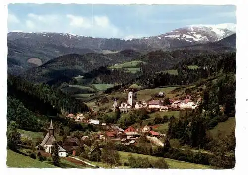 [Ansichtskarte] A 9363 METNITZ, Blick auf den Ort. 