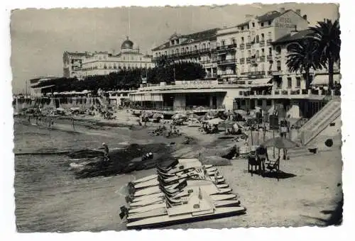 [Ansichtskarte] F 83700 SAINT RAPHAEL, La Plage, 1951. 