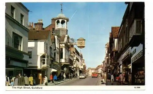 [Ansichtskarte] UK - ENGLAND - SURREY - GUILDFORD, High Street. 