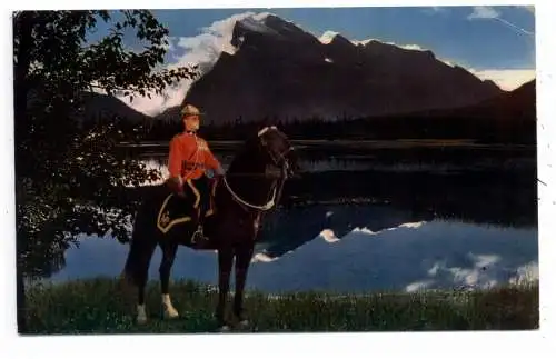 [Ansichtskarte] POLIZEI / POLICE - Royal Candian Mounted Police. 