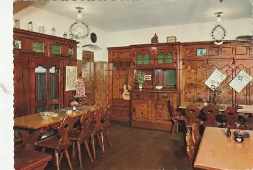 [Ansichtskarte] A 6112 WATTENS, Weinstube im Gasthof zum Tiroler. 