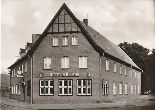 [Ansichtskarte] 4460 NORDHORN, Hotel Möllers. 