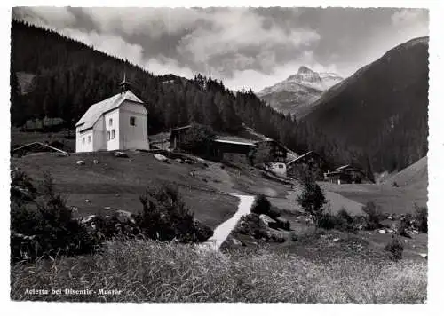 [Ansichtskarte] CH 7180 DISENTIS / MUSTER, Blick auf Acletta. 