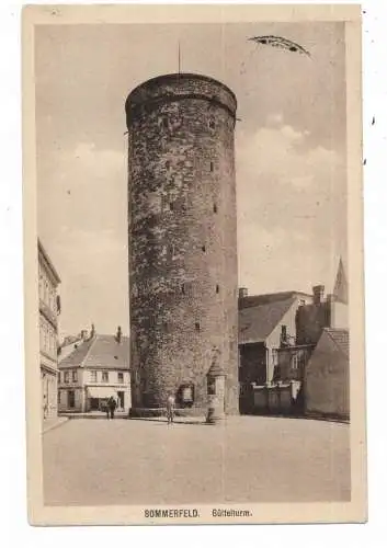 [Ansichtskarte] 0-2301 SOMMERFELD, Nüttelturm, 1933. 