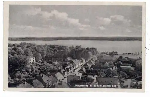 [Ansichtskarte] 0-2080 NEUSTRELITZ, Blick zum Zierker See, 1956. 