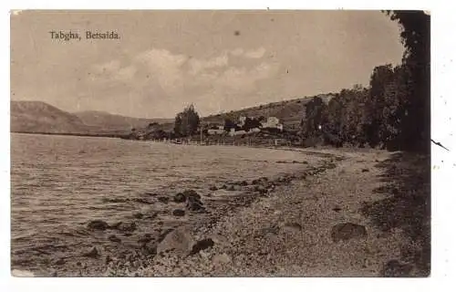 [Ansichtskarte] ISRAEL - TABGHA / See Genezareth, Verlag Grossmann - Tiberias. 