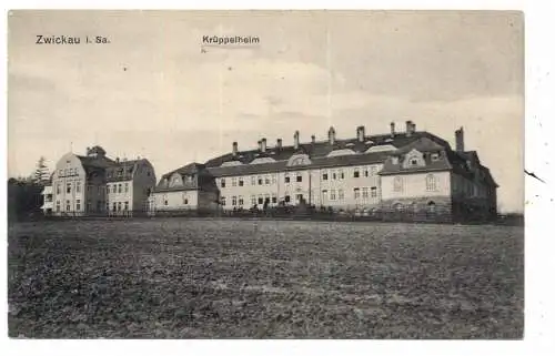 [Ansichtskarte] 0-9540 ZWICKAU, Krüppelheim. 