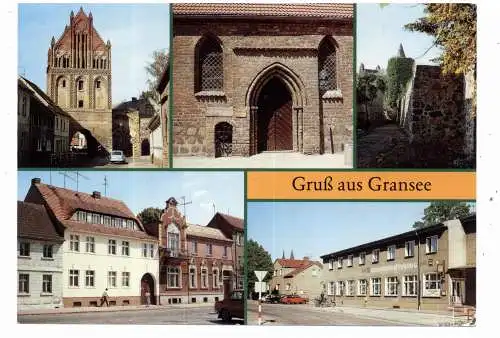 [Ansichtskarte] 0-1430 GRANSEE, Mehrbild - AK. 