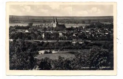 [Ansichtskarte] 0-1430 GRANSEE, Totalansicht, Verlag Schöning. 