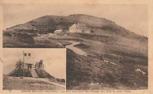 [Ansichtskarte] F 68360 SOULTZ / SULZ, Grand Ballon, le plus haut point / Hotel. 