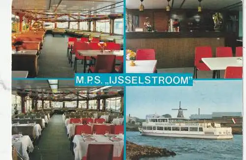 [Ansichtskarte] BINNENSCHIFFE - IJSSEL, MPS "IJSSELSTROOM". 