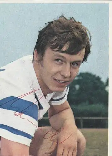 FUSSBALL - MSV DUISBURG - KLAUS WUNDER, Autogramm, Bergmann 1972