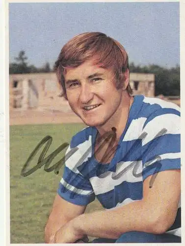 FUSSBALL - MSV DUISBURG - MICHAEL BELLA, Autogramm, Bergmann 1972