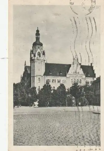 [Ansichtskarte] WESTPREUSSEN - BROMBERG / BYDGOSZCZ, Amtsgericht, 1940, deutsche Feldpost. 