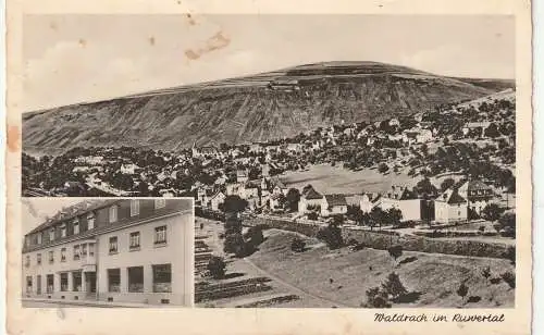 [Ansichtskarte] 5501 WALDRACH, Kaufhaus Wagner, 1954. 