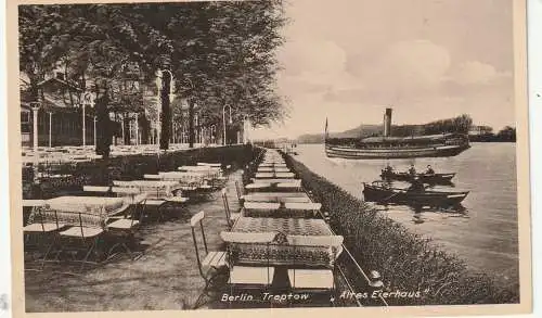 [Ansichtskarte] 1000 BERLIN - TREPTOW, Gaststätte Altes Eierhaus. 