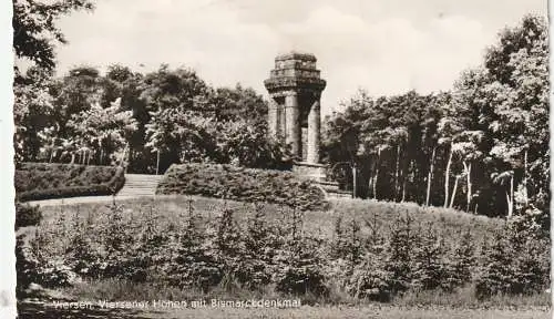 [Ansichtskarte] 4060 VIERSEN, Bismarckdenkmal auf der Viersener Höhe, 1969. 