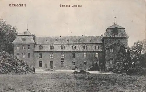 [Ansichtskarte] 4057 BRÜGGEN, Schloß Dilborn, 1906. 