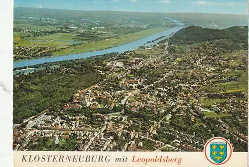 [Ansichtskarte] A 3400 KLOSTERNEUBURG, Luftaufnahme. 