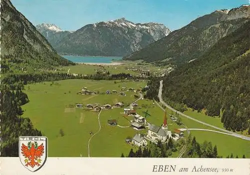 [Ansichtskarte] A 6212 EBEN am Achensee, Luftaufnahme. 