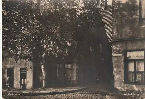 [Ansichtskarte] 2800 BREMEN, Altstadt - Stephaniviertel, Wichelnburg. 