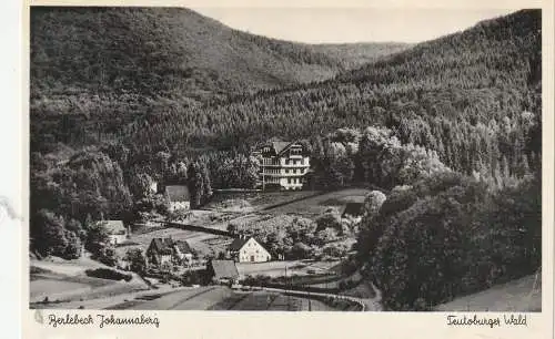 [Ansichtskarte] 4930 DETMOLD - BERLEBECK, Johannaberg, 50er Jahre, rücks. kl. Klebereste. 