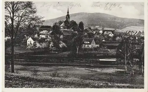 [Ansichtskarte] 0-8292 ELSTRA, Gesamtansicht, 1936. 