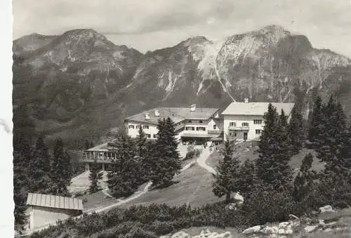 [Ansichtskarte] 8230 BAD REICHENHALL, Hotel Predigtstuhl. 