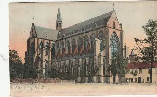 [Ansichtskarte] 5068 ODENTHAL - ALTENBERG, Altenberger Dom, 1905, color. 