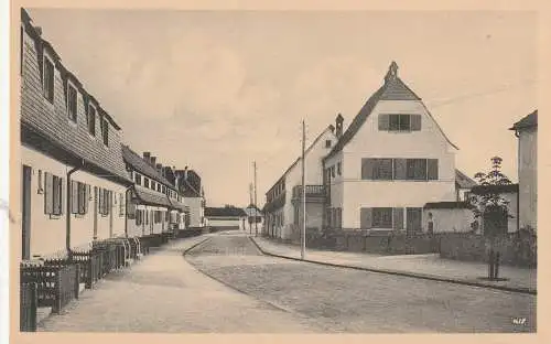 [Ansichtskarte] 0-8000 DRESDEN - HELLERAU, Am grünen Zipfel, Architekt Riemerschmid - München. 