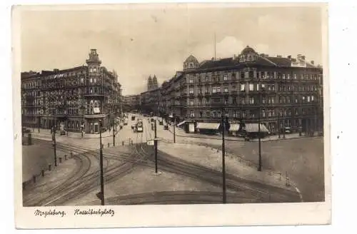 [Ansichtskarte] 0-3000 MAGDEBURG, Hasselbachplatz. 