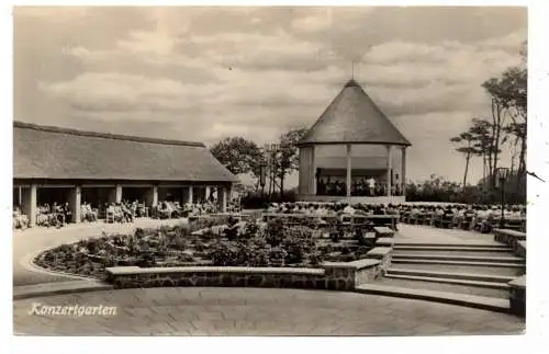 [Ansichtskarte] 0-2565 KÜHLUNGSBORN, Konzertgarten, 1958. 