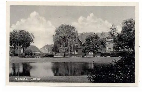 [Ansichtskarte] 0-1540 FALKENSEE, Dorfteich, Verlag Mader - Berlin. 