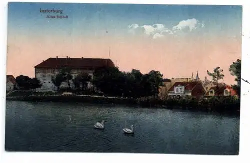 OSTPREUSSEN - INSTERBURG / TSCHERNJASCHOWSK, Altes Schloß, 1922