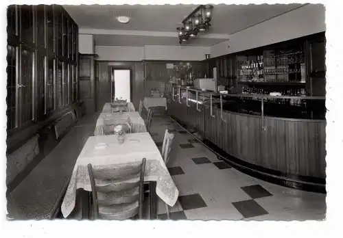 5090 LEVERKUSEN - MATHILDENHOF, Mathilden Stuben, Innenansicht, Archivbeleg 1966