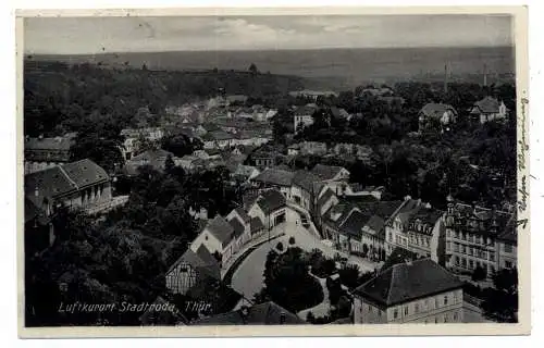 [Ansichtskarte] 0-6540 STADTRODA, Blick über den Ort, 1939. 