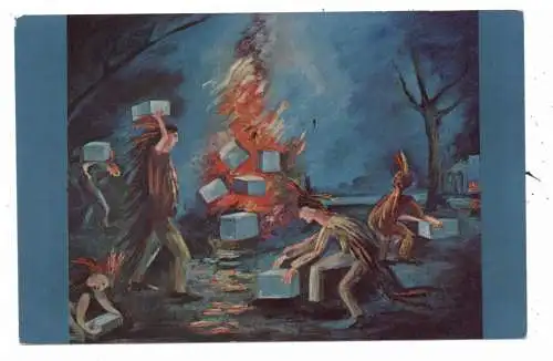 [Ansichtskarte] USA - NEW JERSEY - GREENWICH, The Greenwich Tea Party, Painting by Gertrude Albertson Huber. 