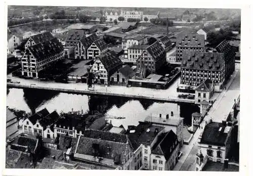 [Ansichtskarte] WESTPREUSSEN - ELBING / ELBLAG, Altes Speicherviertel, Nachkriegskarte. 