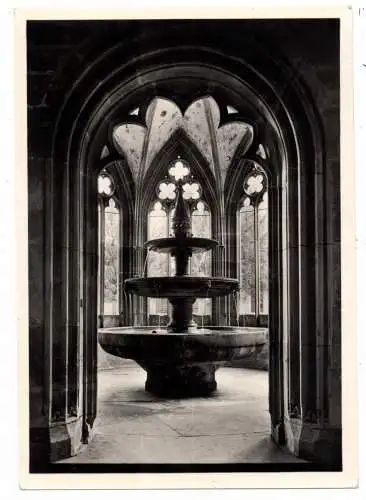 [Ansichtskarte] 7133 MAULBRONN, Kloster, Brunnehaus, 30er Jahre, DKV Deutscher Kunst Verlag. 