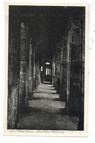 [Ansichtskarte] 5500 TRIER, Porta Nigra, Nördlicher Wehrgang, Verlag Bremer - Köln. 