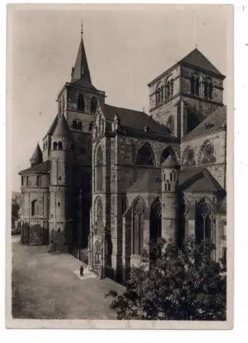 [Ansichtskarte] 5500 TRIER, Dom und Liebfrauenkirche von Südwest, DKV Deutscher Kunst Verlag. 