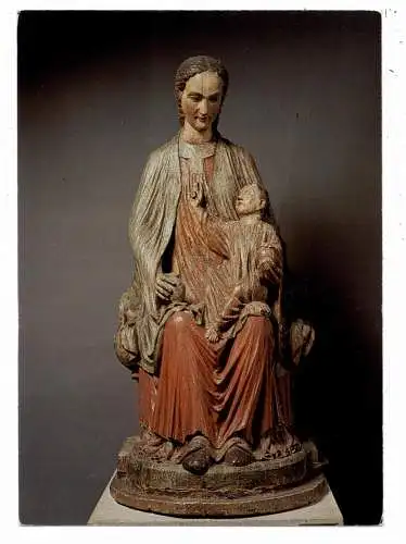 5000  KÖLN, Schnütgen - Museum, Thronende Muttergottes, Niederrhein um 1220, DKV Deutscher Kunst Verlag