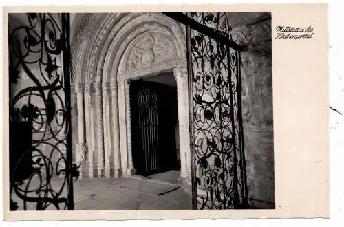 [Ansichtskarte] A 9872 MILLSTATT, Kirchenportal. 